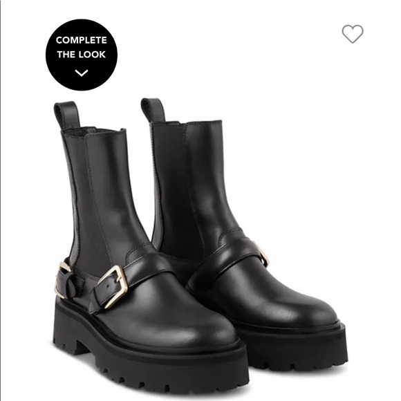 Sandro Helen Buckled Chelsea Boots (36)- Worn Only Twice - Picture 1 of 7